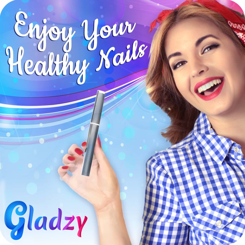 GLADZY Czech Glass Nail File with Case â€“ Double Sided Crystal Nail File for Natural Nails, Dual Grit Coarse & Smooth Sides, Etched Bohemian Glass Manicure Tool, Professional Care, Ethically Made in EU - Image 5